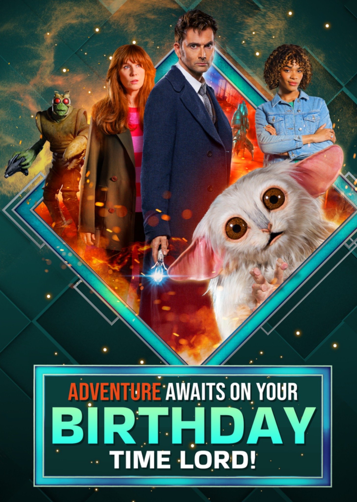 Bbc Doctor Who Adventure Awaits Birthday Card