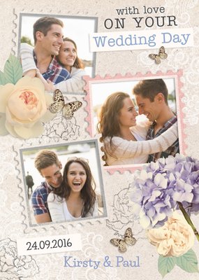 Photo Wedding Card