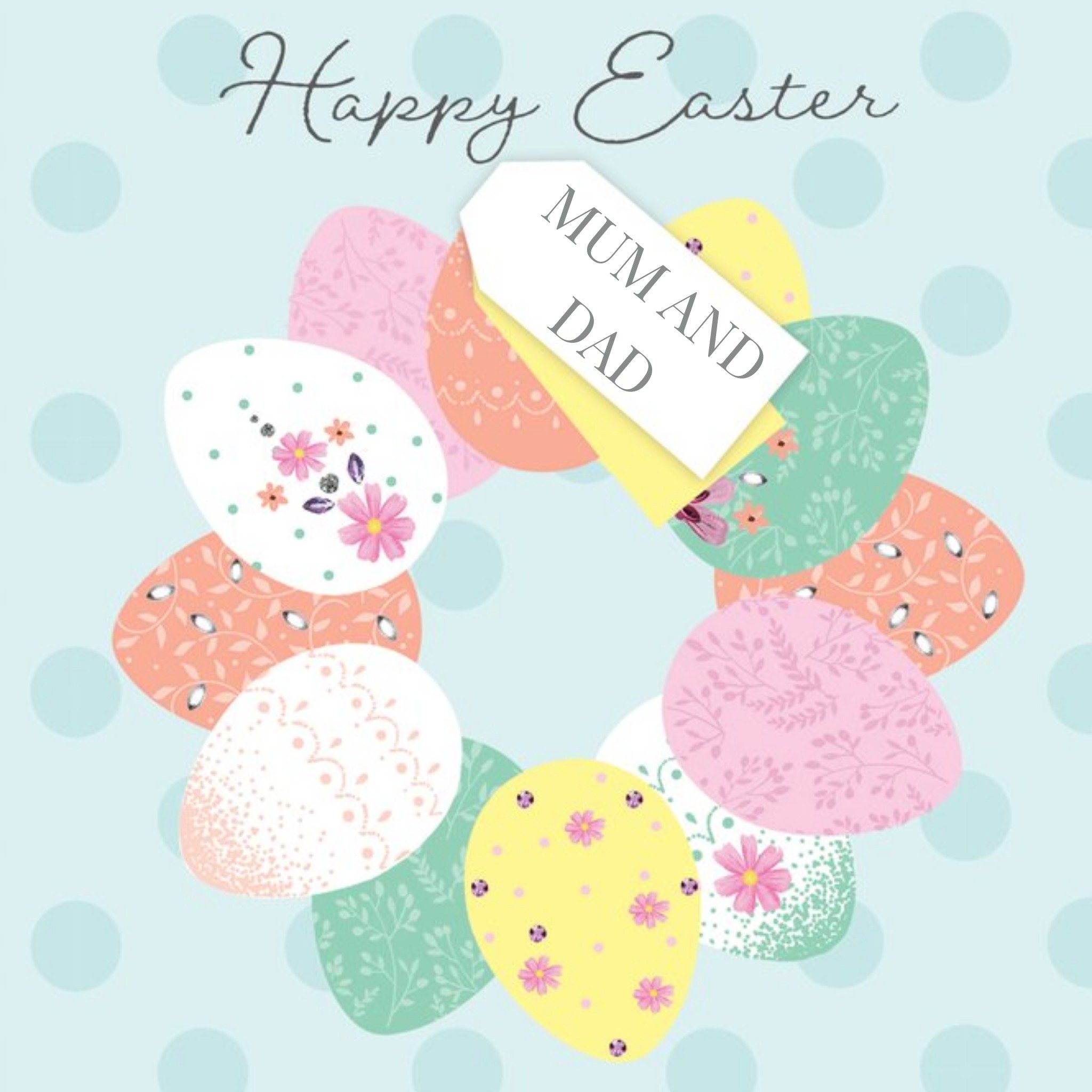 Moonpig Clintons Eggs Colourful Easter Card