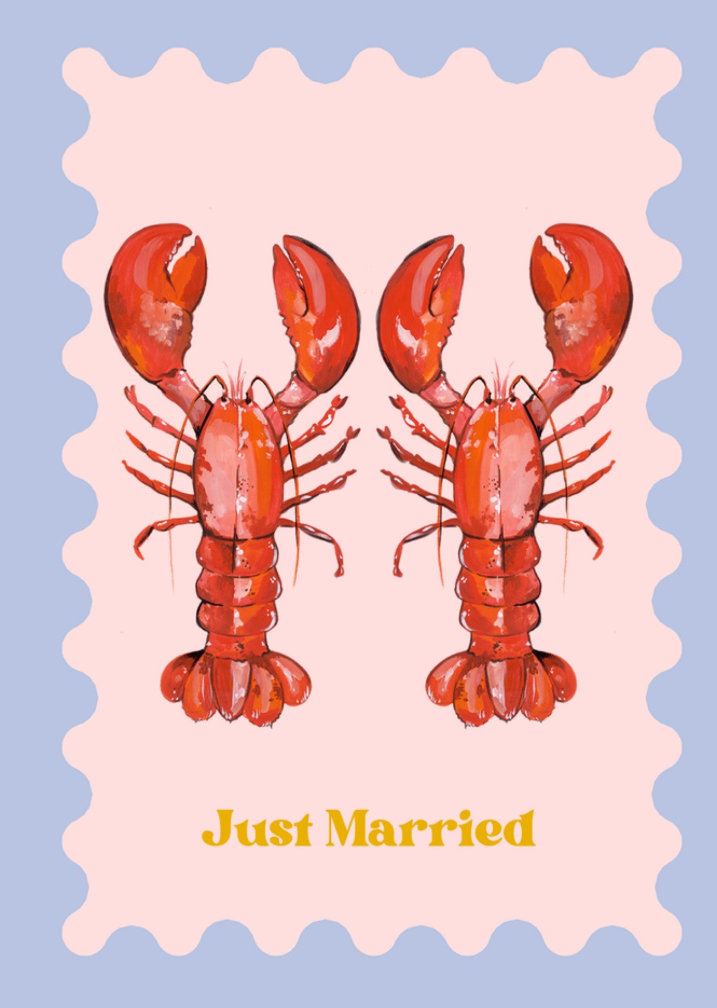 Moonpig Just Married Card
