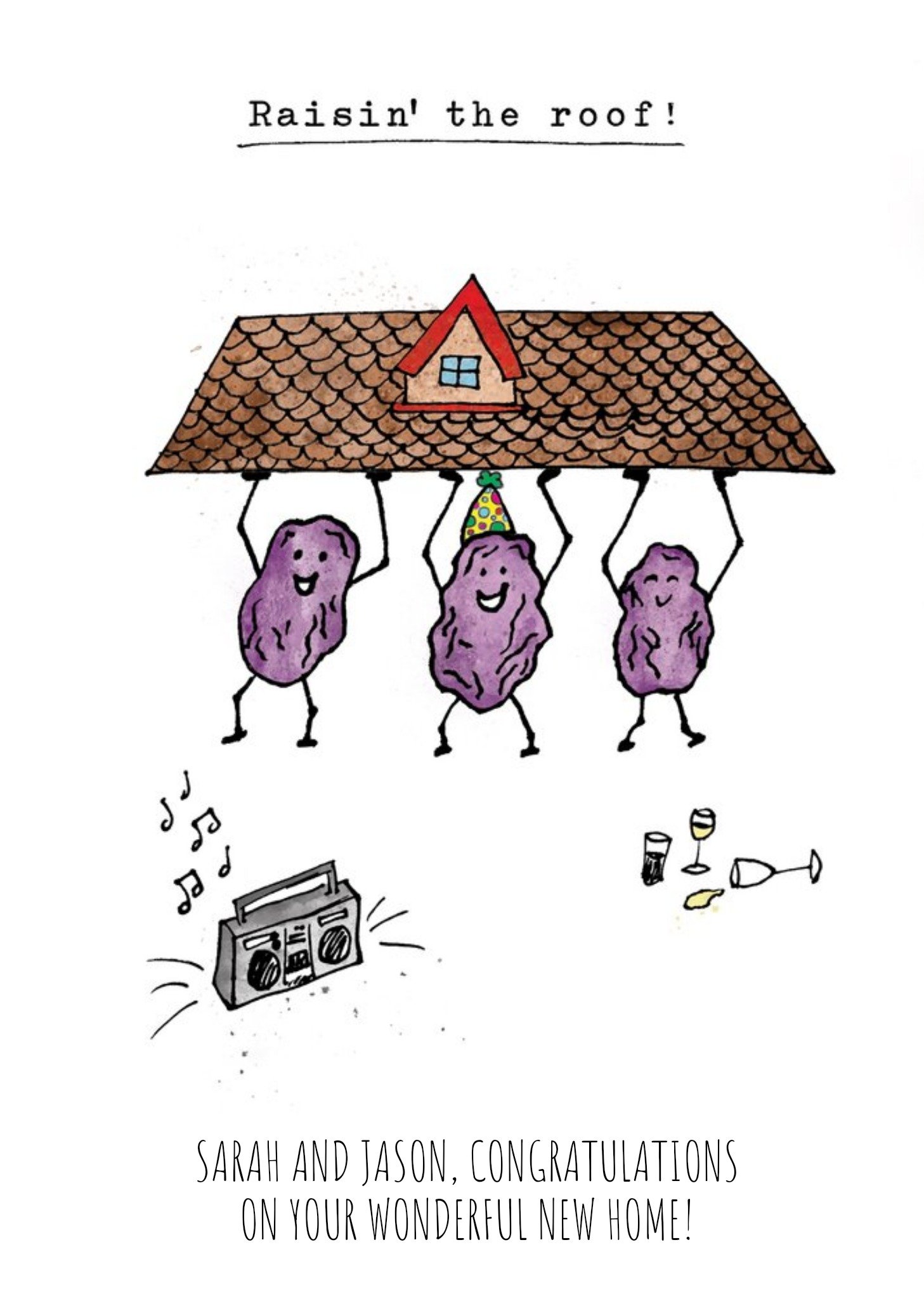 Moonpig Funny House Warming Card