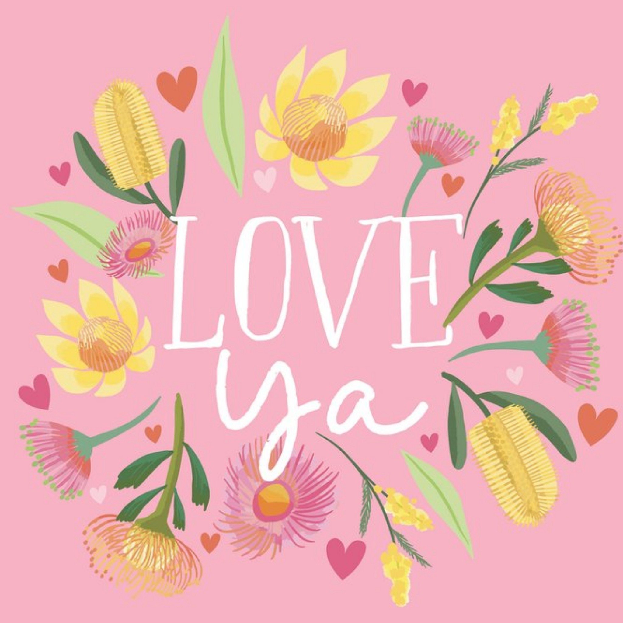 Moonpig Christie Williams Love Ya Card
