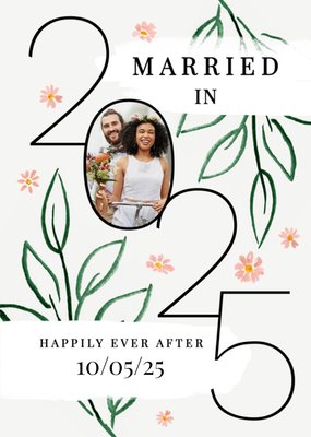 Married In 2023 Photo Upload Wedding Card