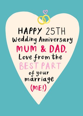 Mum & Dad Anniversary Card
