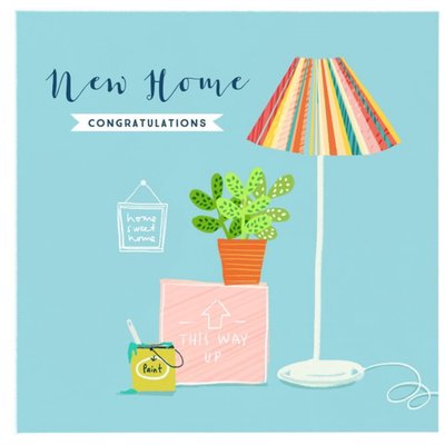 Colette Barker Congratulations New Home Card