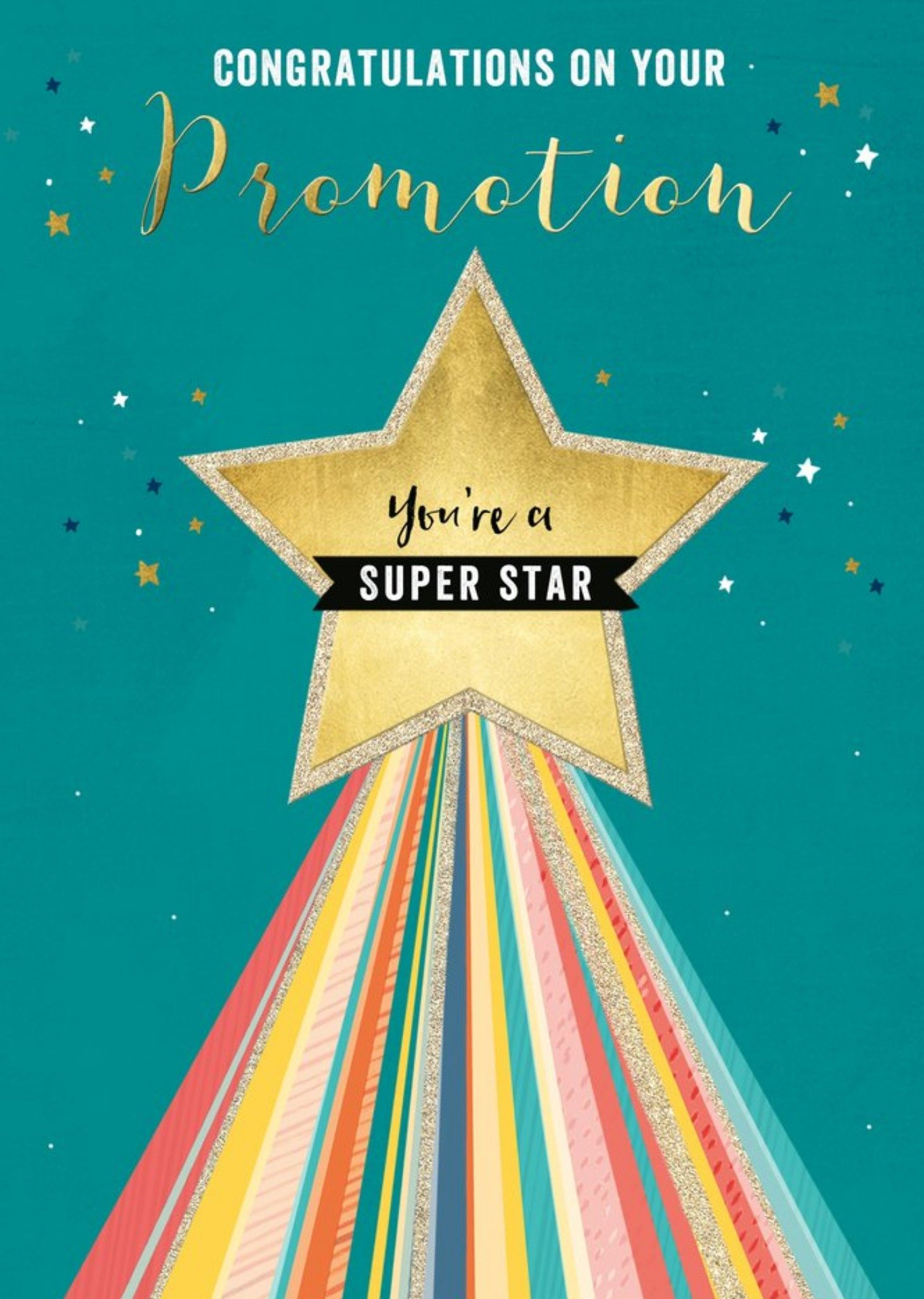 Moonpig Colette Barker Star Promotion Card