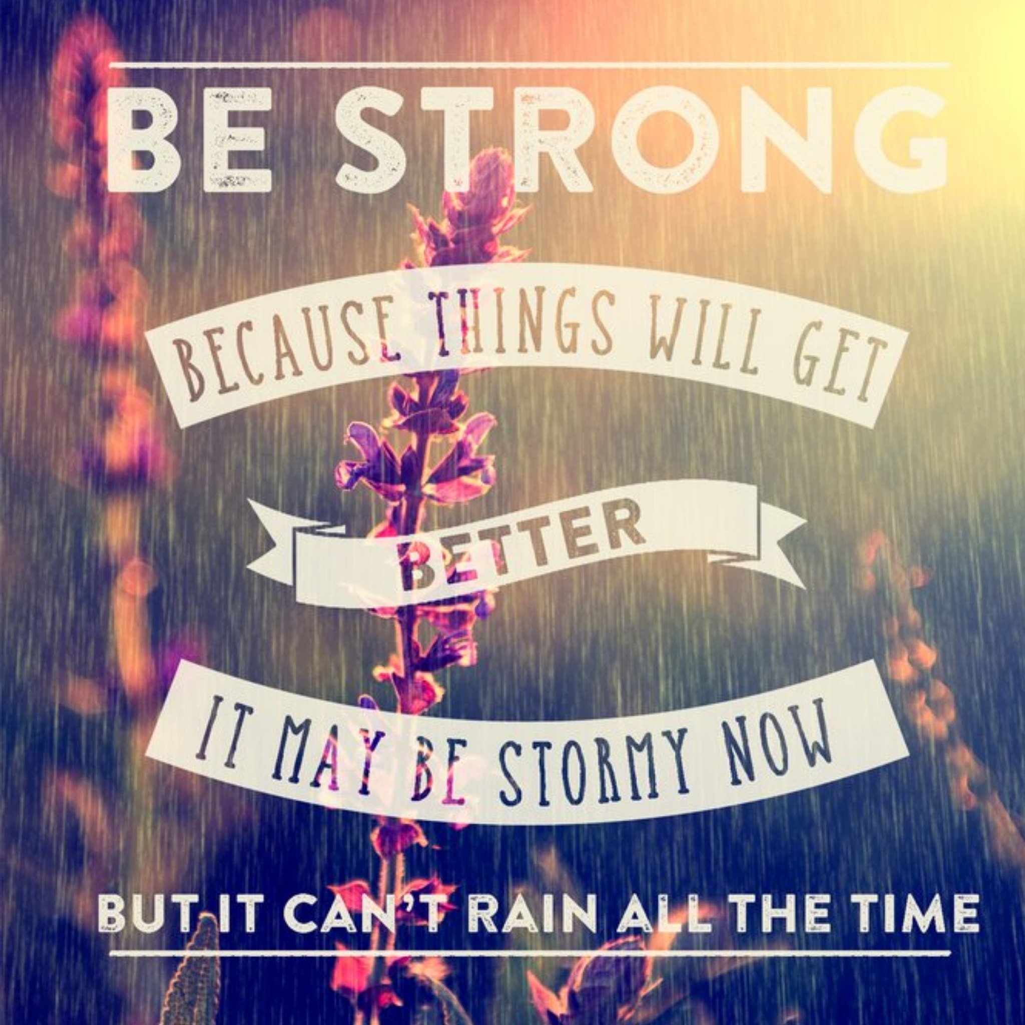 Moonpig Be Strong Things Will Get Better Card