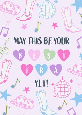 May This Be Your Best Era Yet Birthday Card