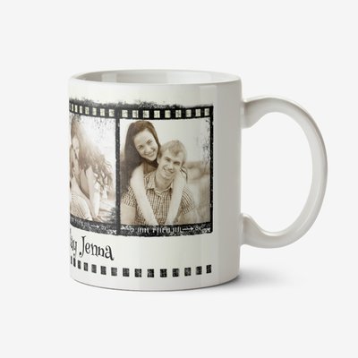 The 4 Photo Film Strip Photo Upload Mug