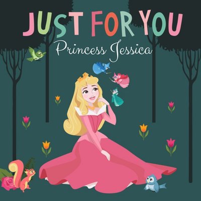 Disney Princess Aurora Personalised Card