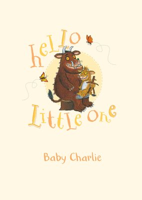 The Gruffalo's Child Hello Little One Illustrated Card