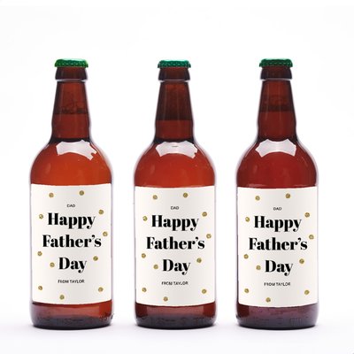 Happy Father's Day Beer Trio 3 x 500ml