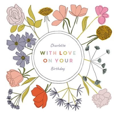 Birthday Card - With Love