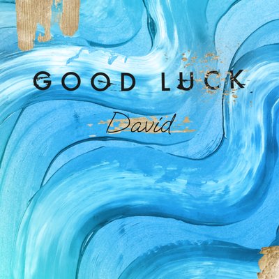 Good Luck Card