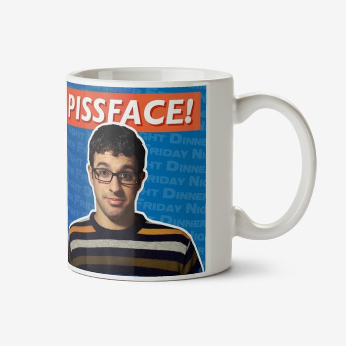 Friday Night Dinner Adam and Jonny Pusface Funny Rude Mug