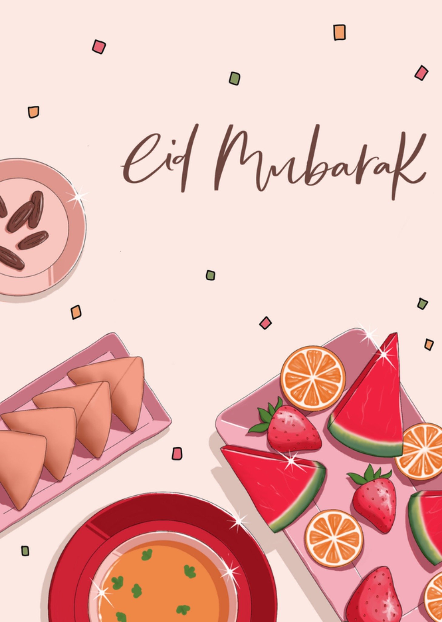 Moonpig Eid Mubarak Card