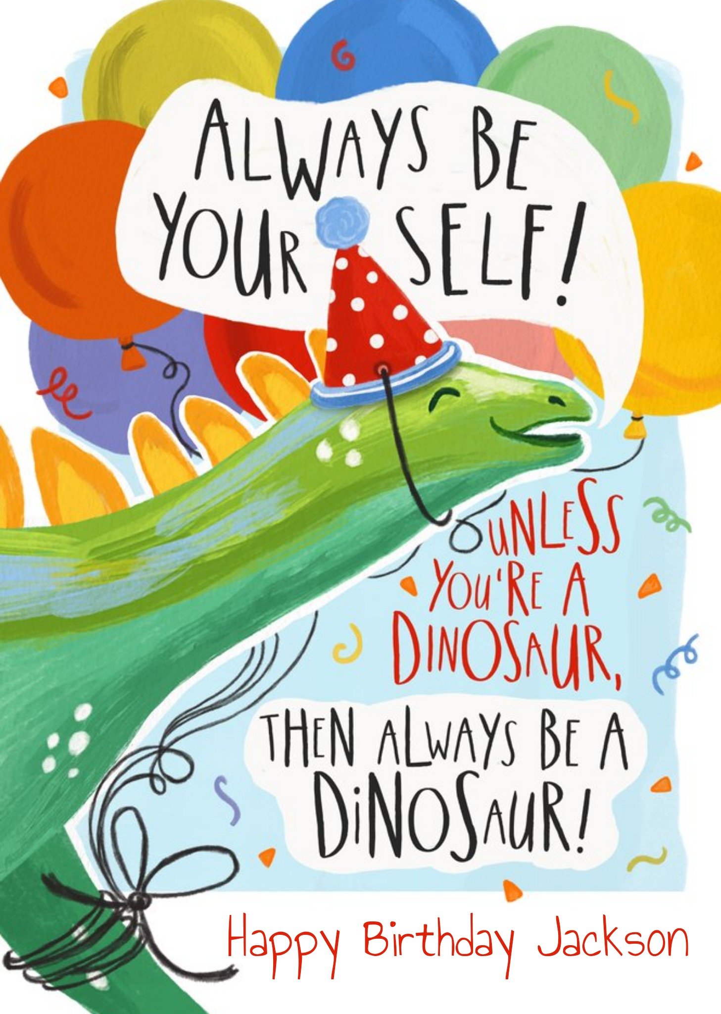 The Natural History Museum Natural History Museum Birthday Card