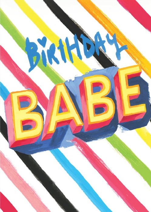 Birthday Babe Card