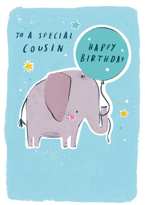 To A Special Cousin Happy Birthday Card