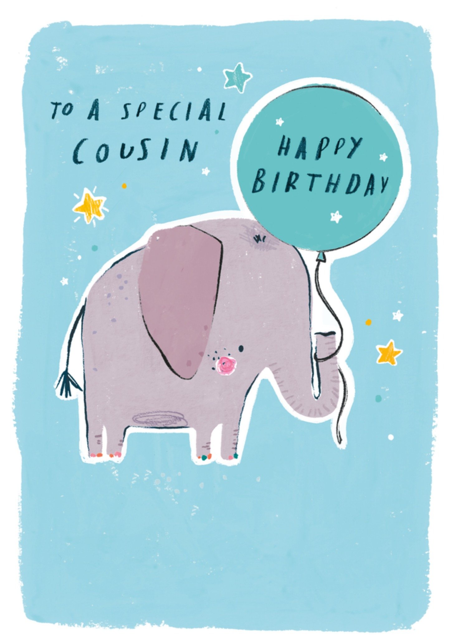 Moonpig To A Special Cousin Happy Birthday Card