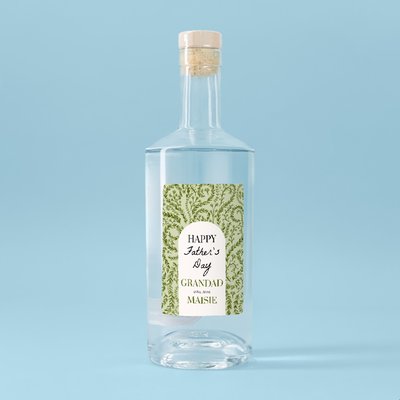 Personalised Happy Father's Day Grandad 70cl