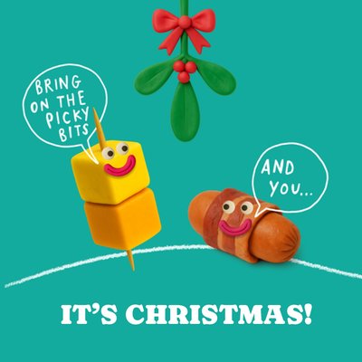 Bring On The Picky Bits Christmas Card