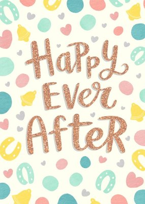 Dalia Clark Design Illustrated Wedding Happy Ever After Card