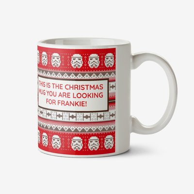 Star Wars Stormtrooper Christmas Mug