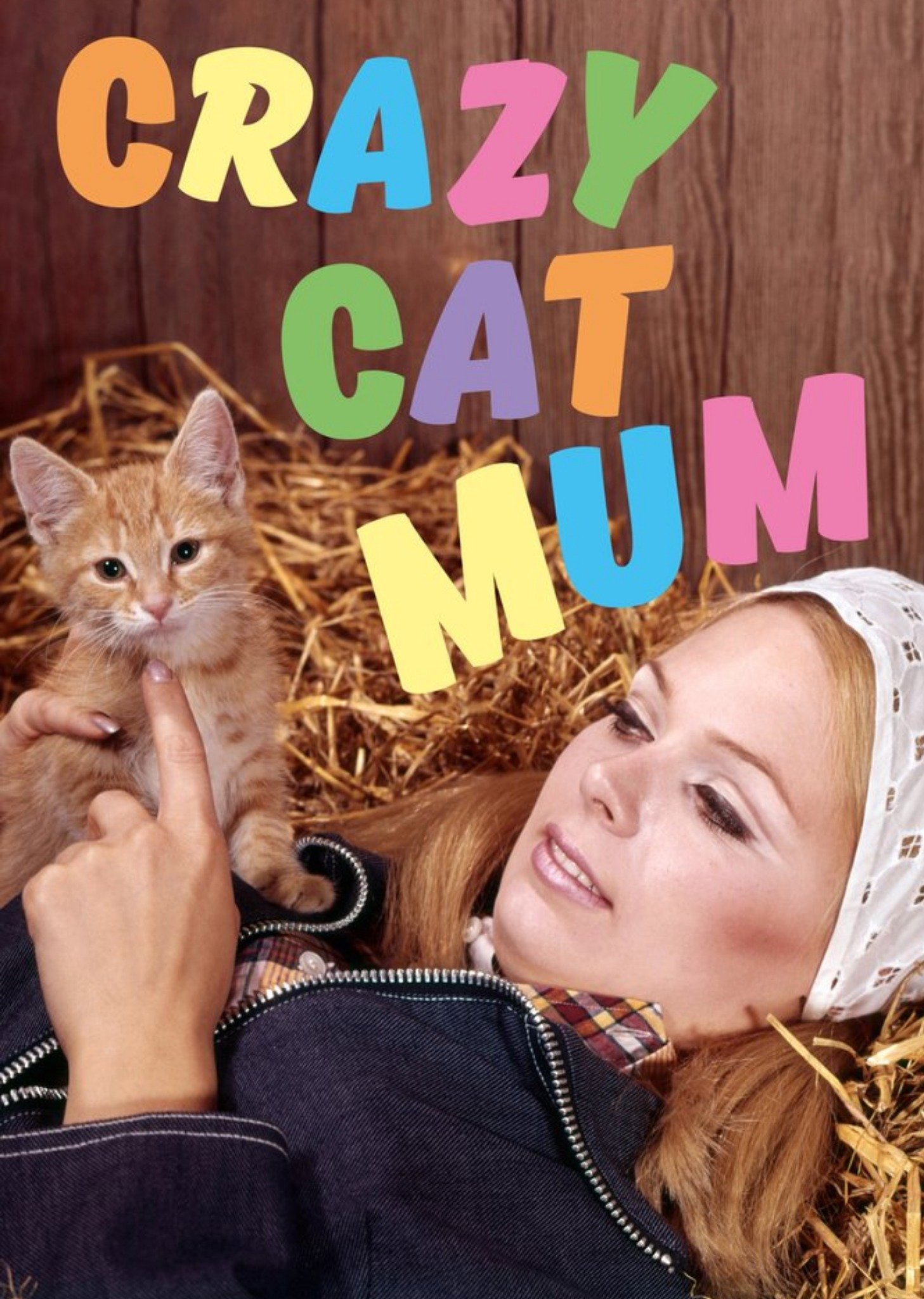 Moonpig Crazy Cat Mum Card