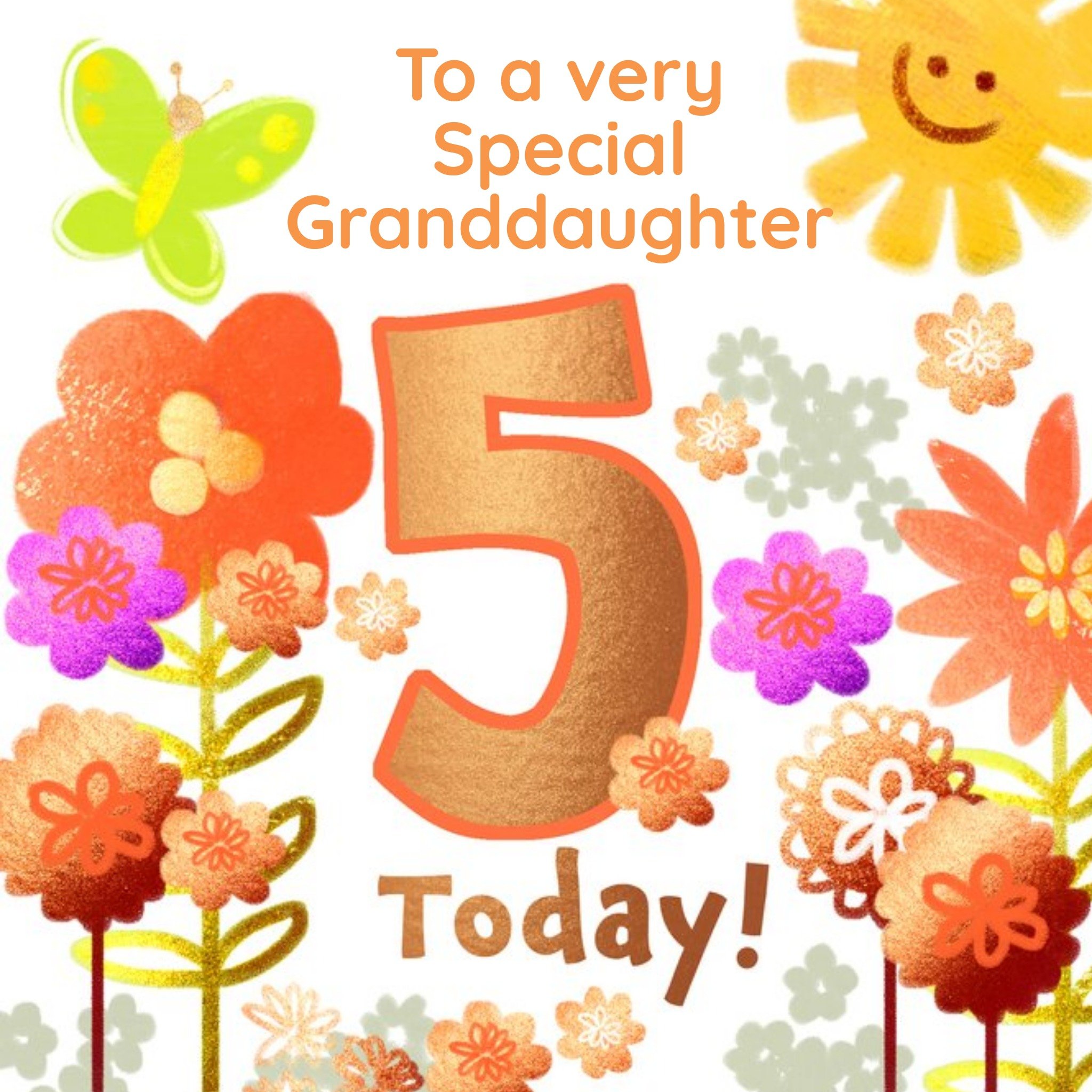 Moonpig To A Very Special Granddaughter Age Birthday Card