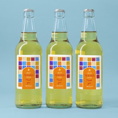 Best Teacher Ever Personalised Cider Trio 3 x 500ml
