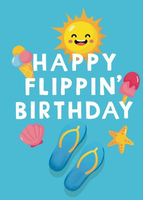 Happy Flippin’ Birthday Card