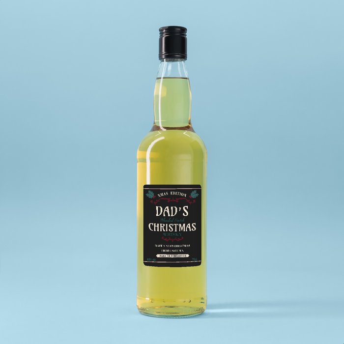 Personalised Whisky Christmas 70cl