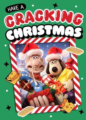 Wallace And Gromit Cracking Christmas Card