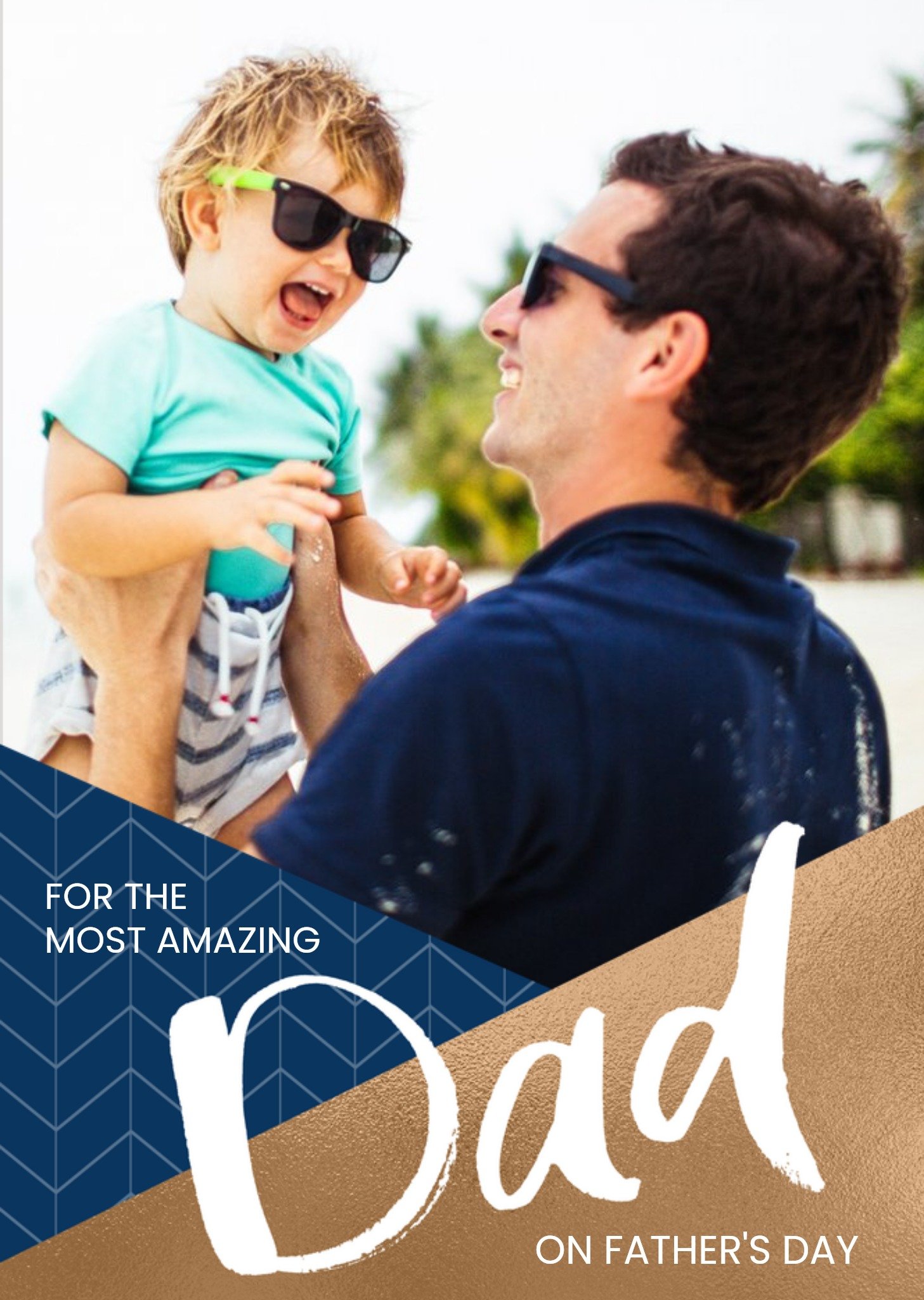 Moonpig For The Most Amazing Dad Photo Upload Card