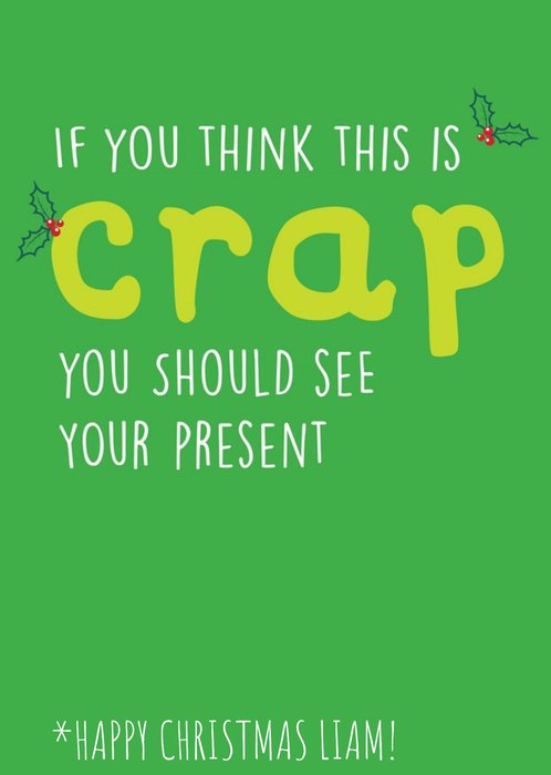 If You Think This Is Crap You Should See Your Present Funny Card