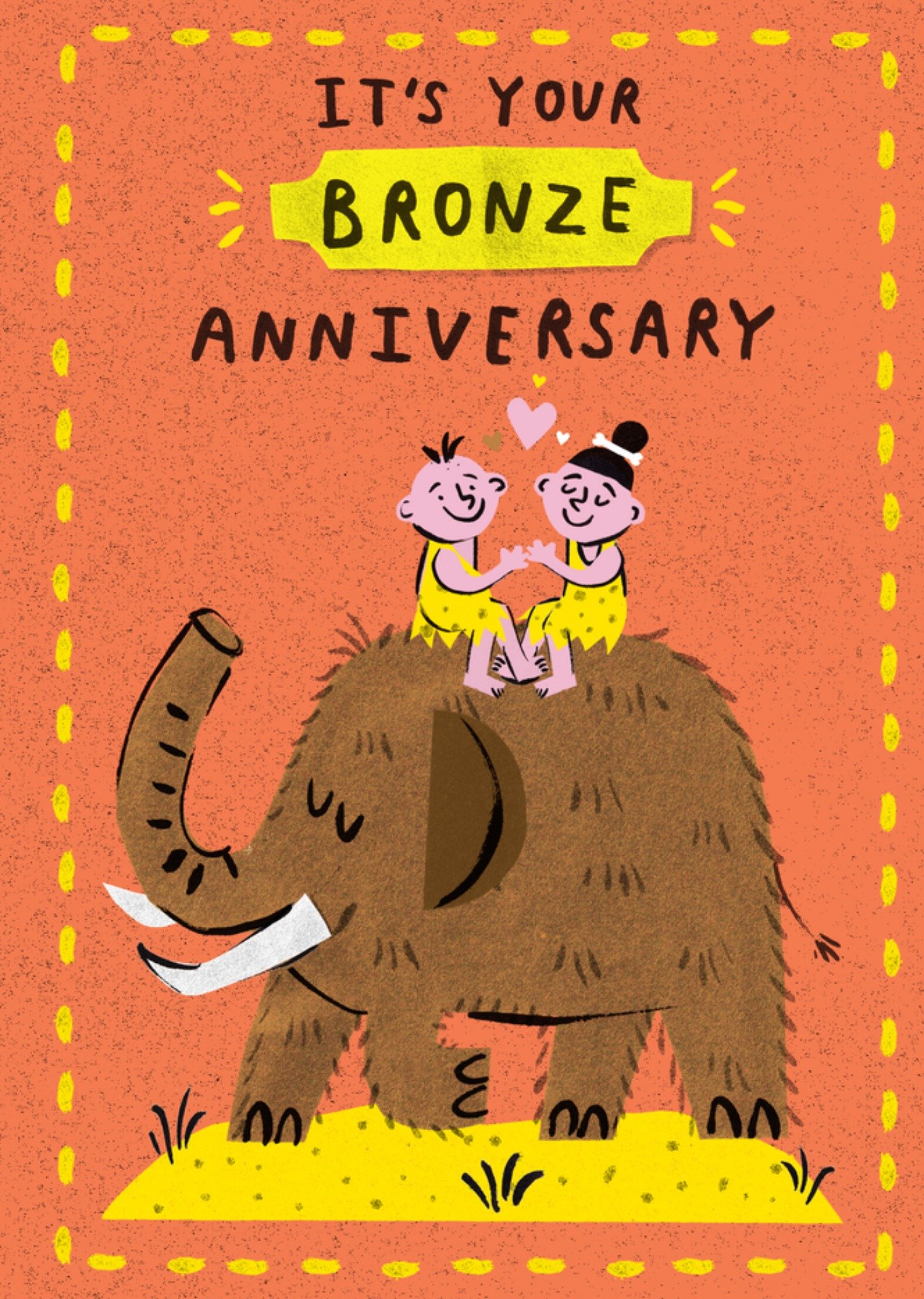 Moonpig ItÃ¢â¬â¢S Your Bronze Anniversary Card