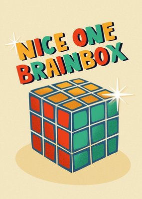 Nice One Brainbox Card