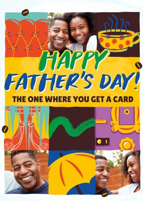 Friends The One Where You Get A Card Father's Day Card