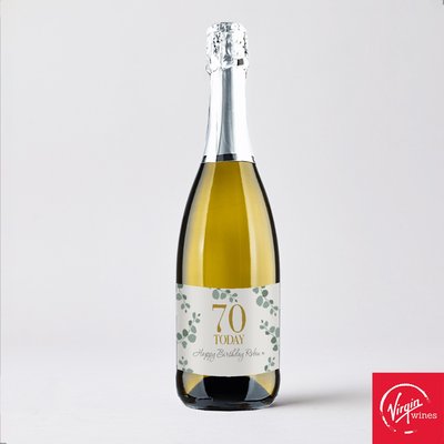 Virgin Wines Personalised Birthday Milestone Prosecco