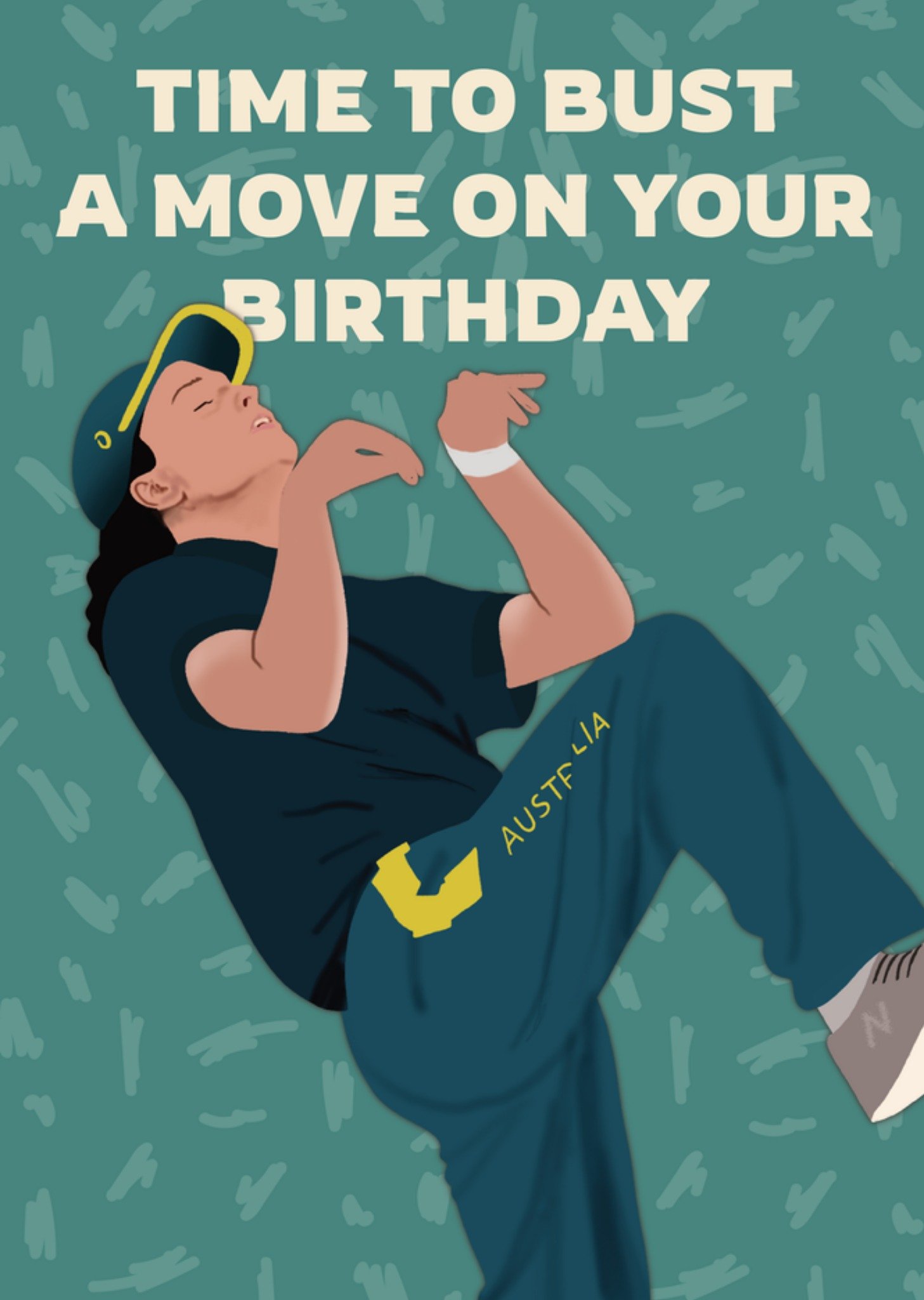 Moonpig Time To Bust A Move On Your Birthday Card