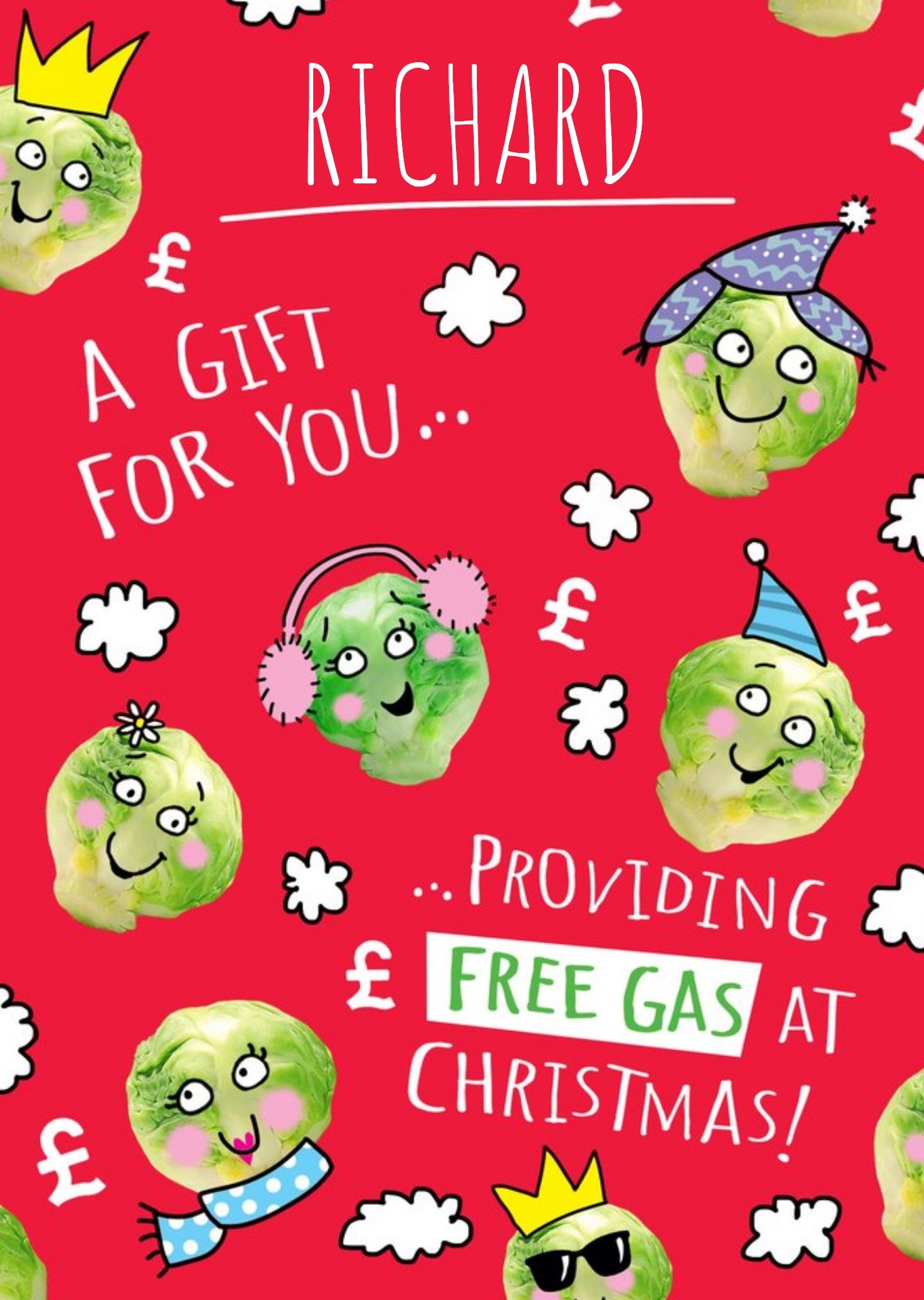 Moonpig Providing Free Gas At Christmas Card