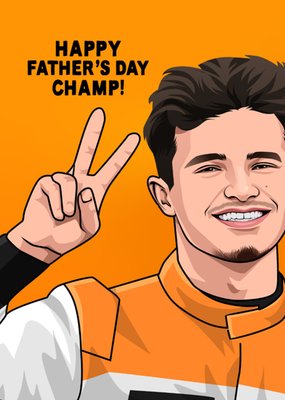 Happy Father's Day Champ Card