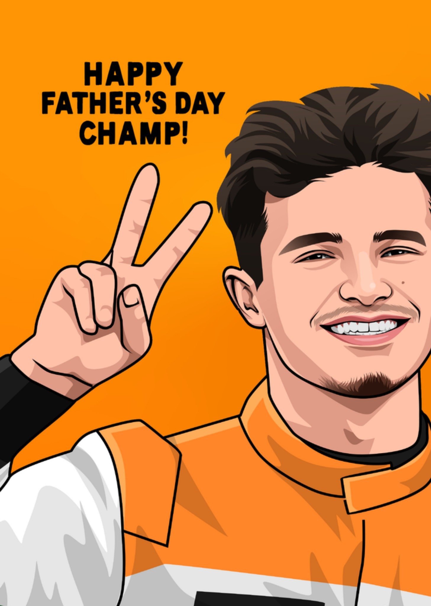 Moonpig Happy Father's Day Champ Card