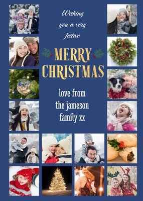 Multi Photo upload Christmas Card