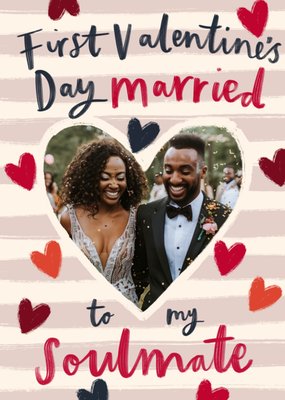 First Valentine's Day Married Photo Upload Card