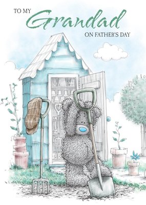 Tatty Teddy Gardening Grandad Father's Day Card