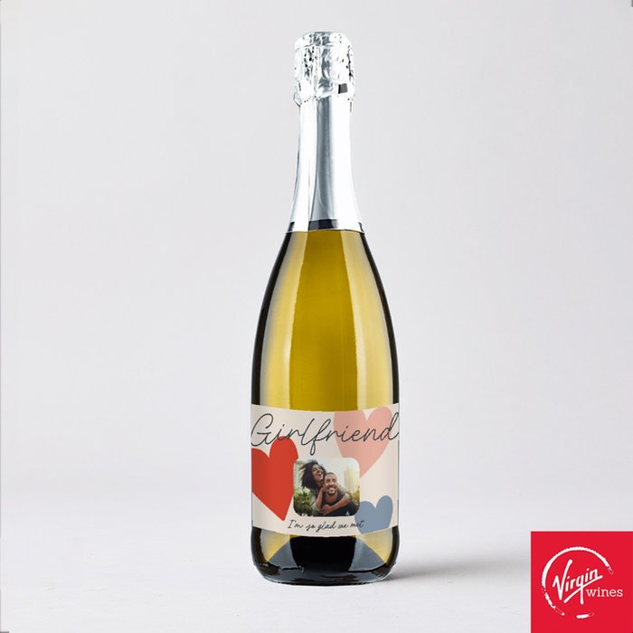 Virgin Wines Personalised Girlfriend Prosecco 75cl