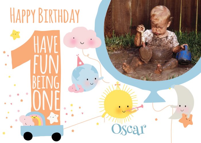 1st Birthday Card