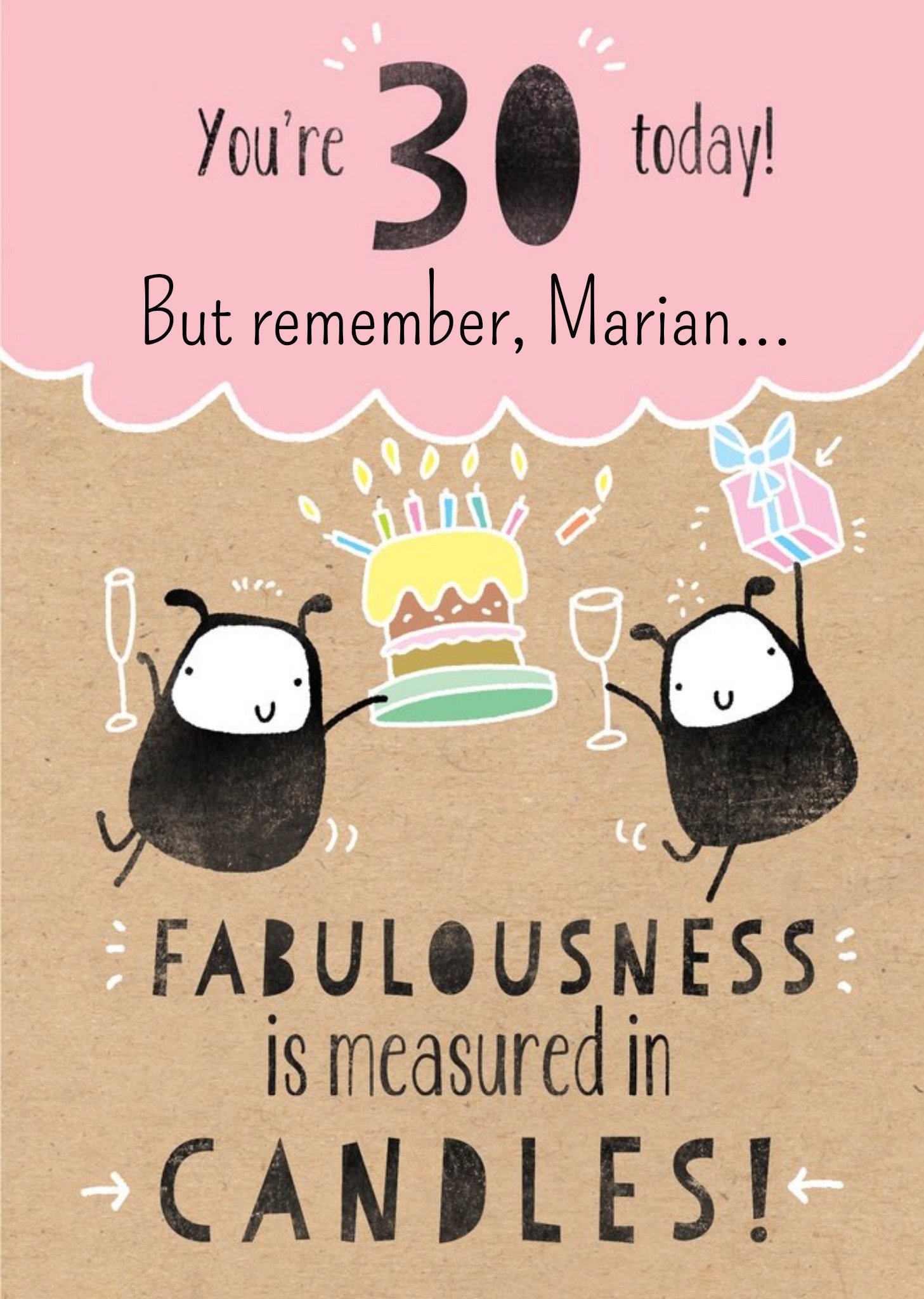 Other Deeply Sheeply 30th Birthday Card